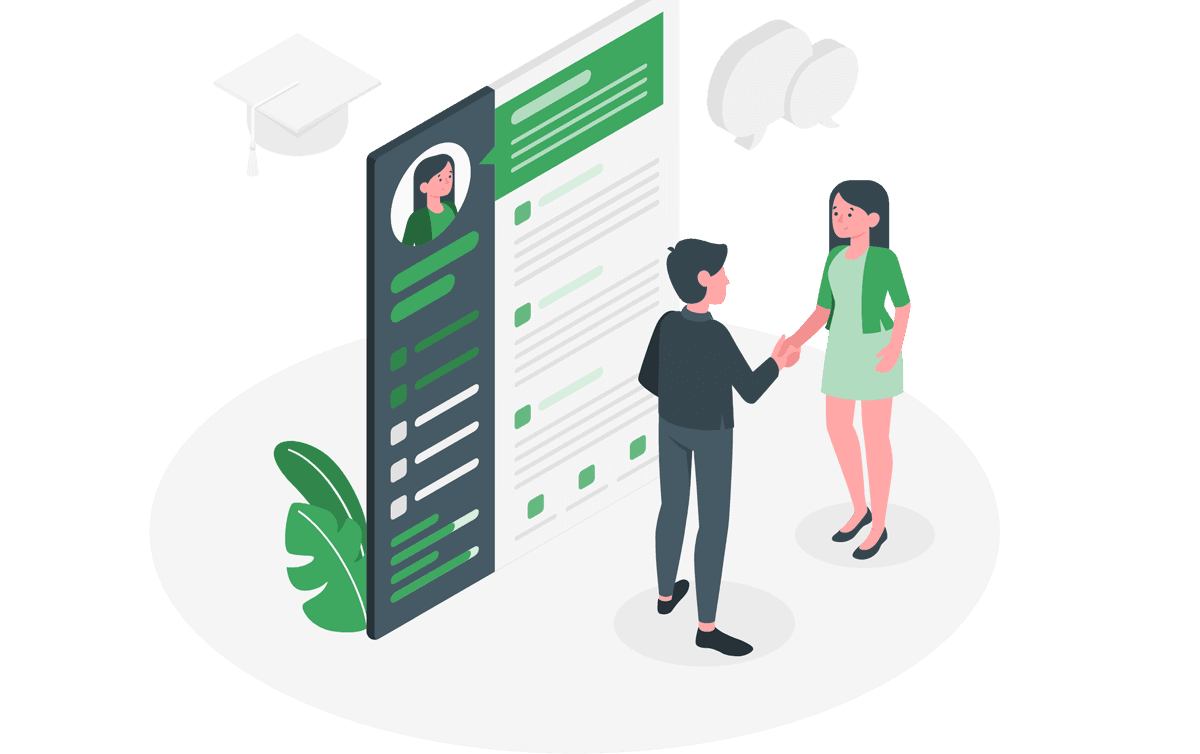 shaking hands - BCG Case Interview Prep